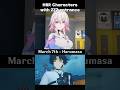 March 7th but with Harumasa battle entrance Animation #shorts #hsr