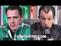 CANELO & SMITH TRAINERS GO HEAD TO HEAD; REYNOSO & GALLAGHER TALK "EXPLOSIVE" GAME PLANS