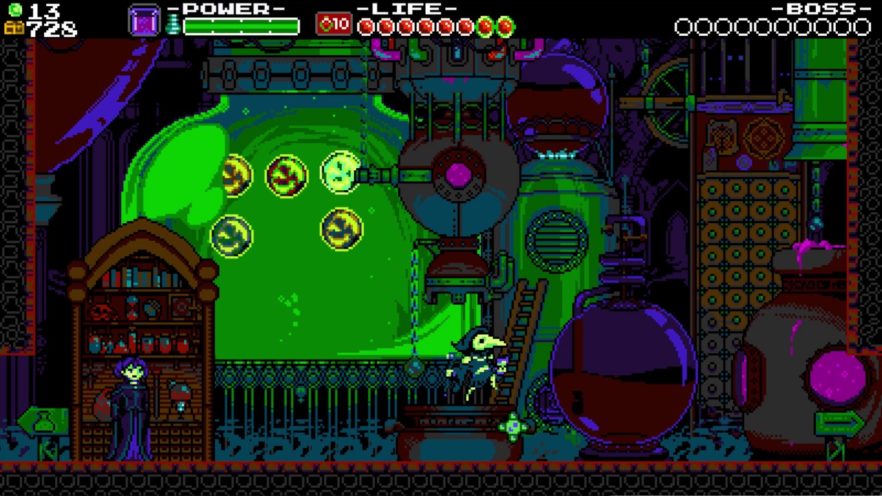 play jump rope in Plague of Shadows - well it's not really a rope but what ever
