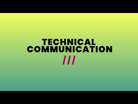 Technical Communication (1495)