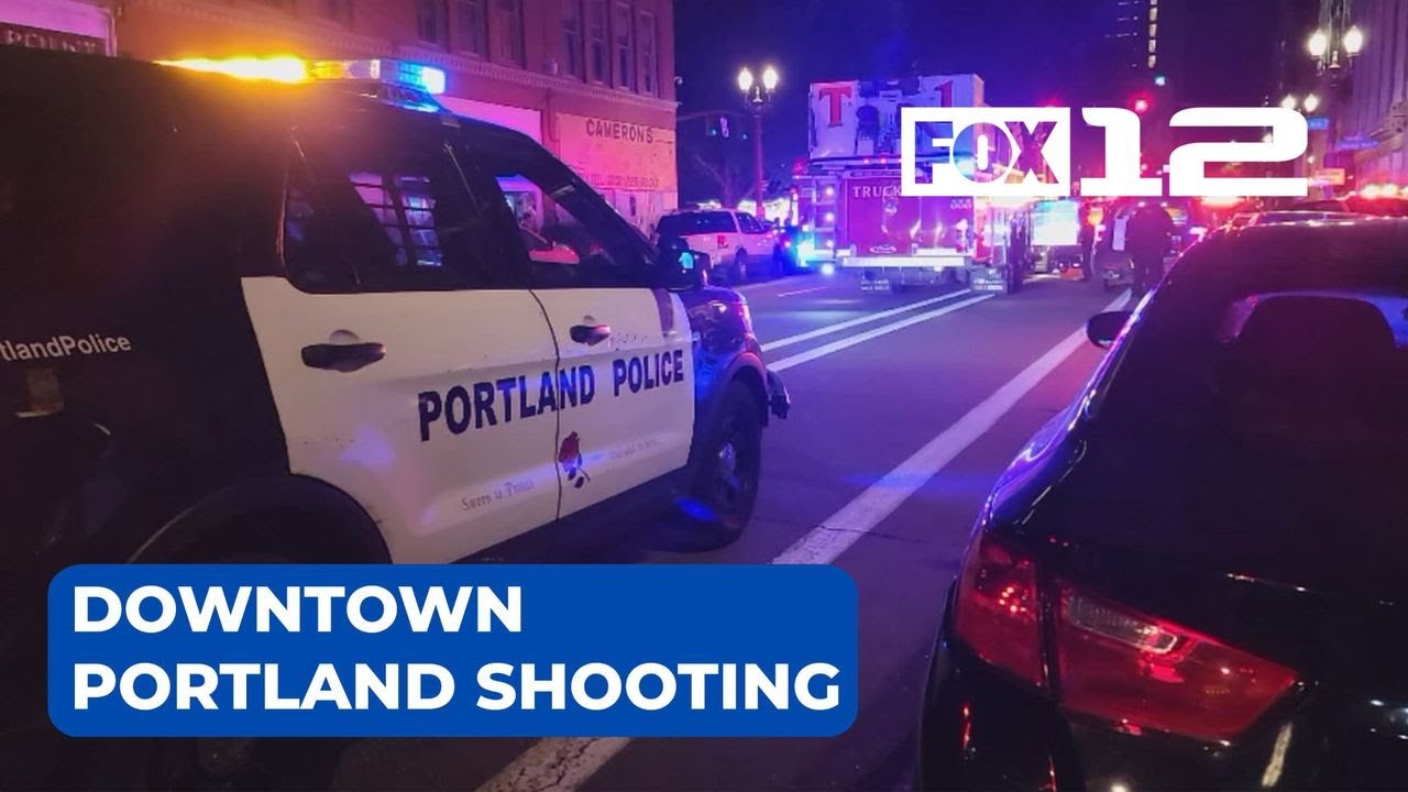1 dead, 2 injured in late-night shooting in downtown Portland - YouTube
