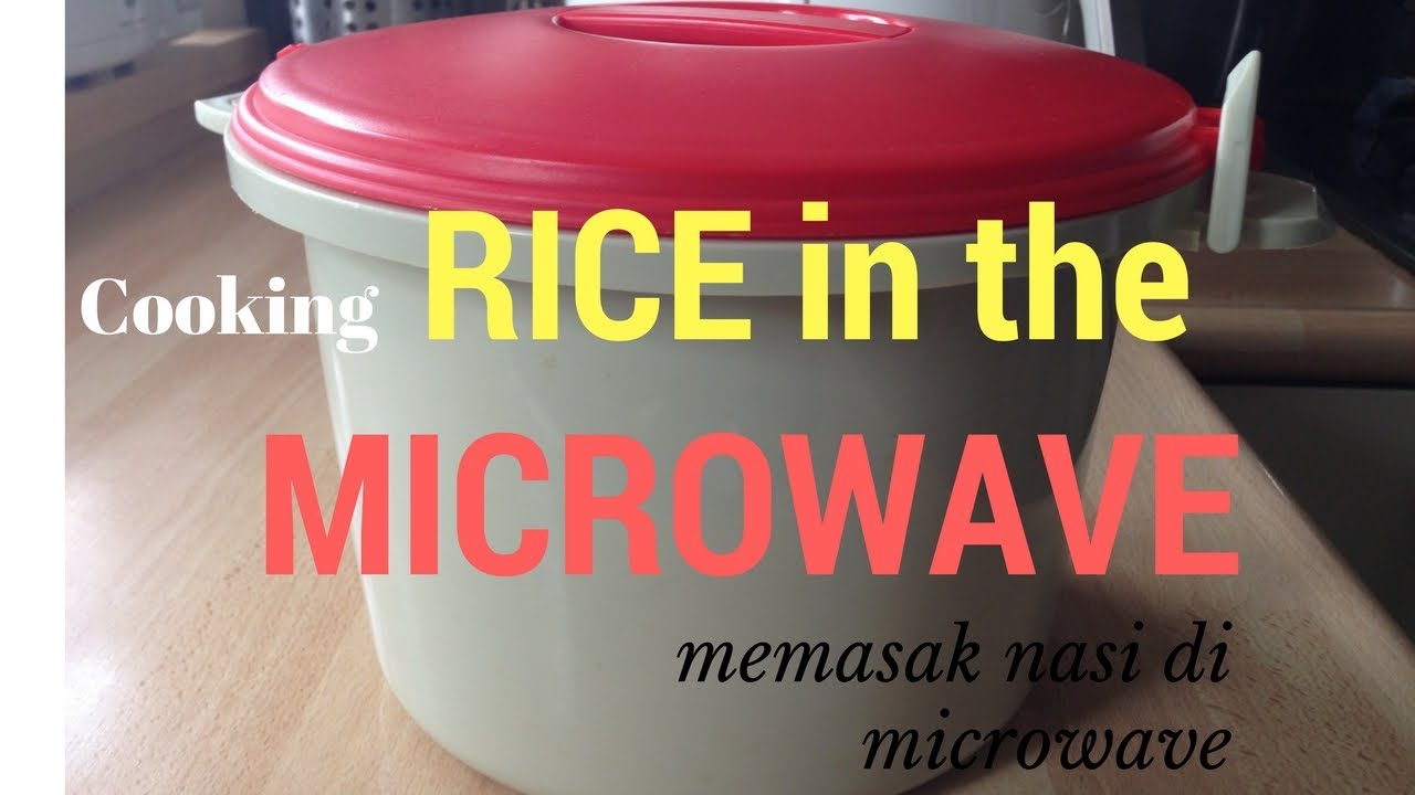 How to cook rice with the MICROWAVE YouTube