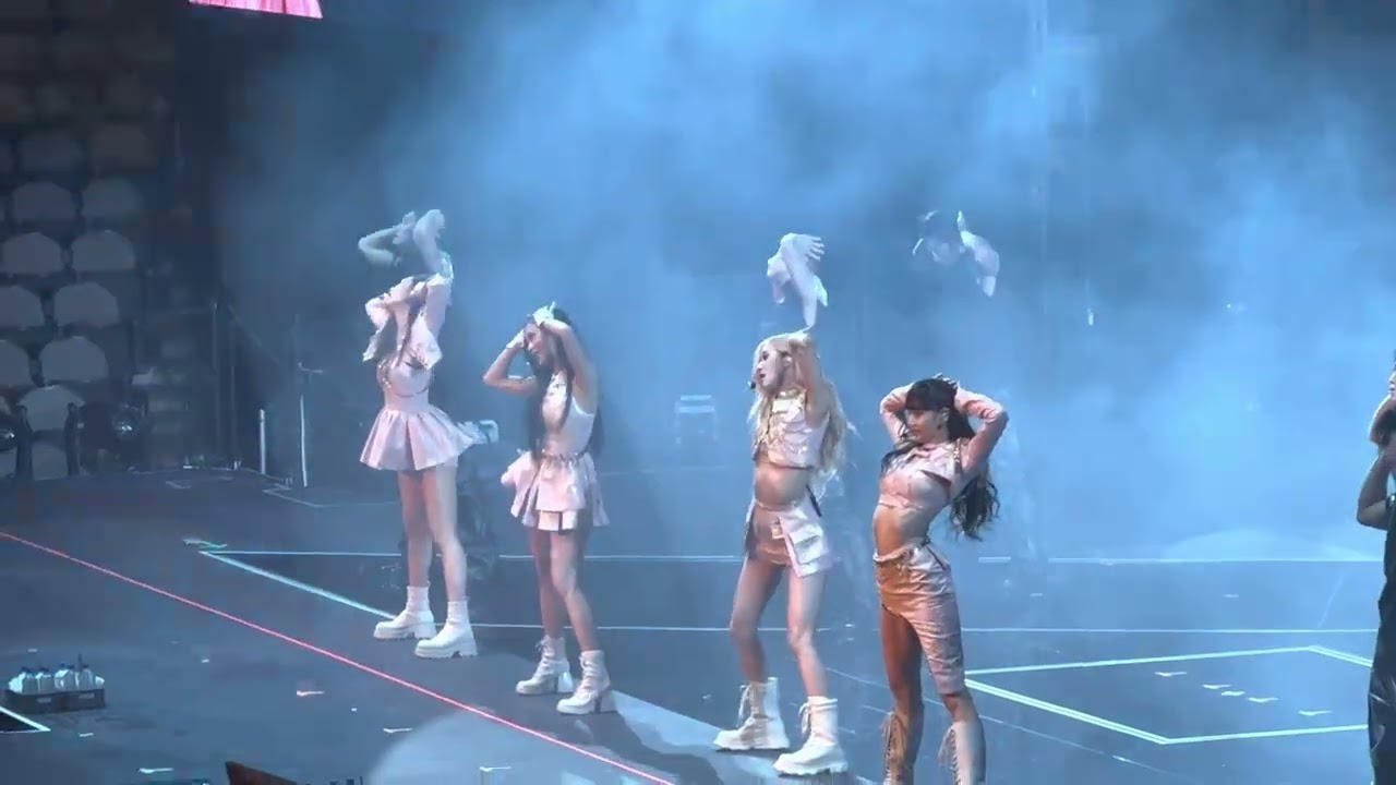 BLACKPINK - Pretty Savage - BORNPINK World Tour Dallas 221025 4K fancam