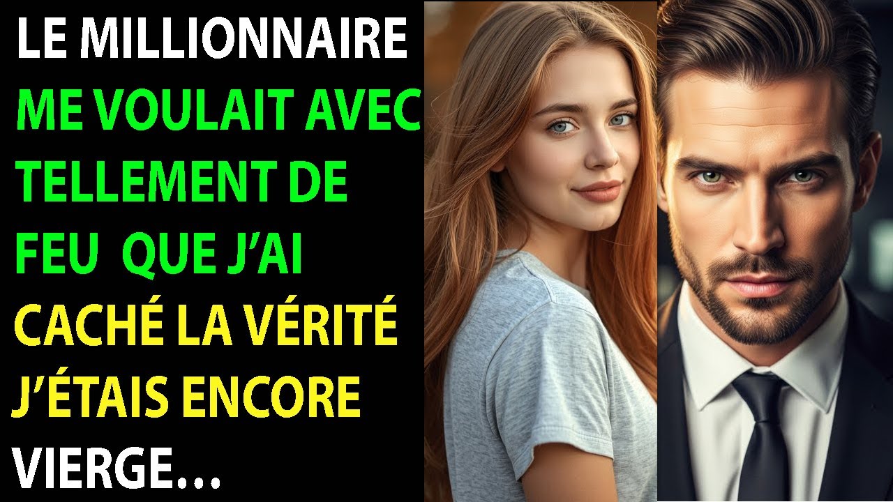 le millionnaire me voulait avec tellement de feu 💔 que j’ai caché la vérité — j’étais encore vierge…