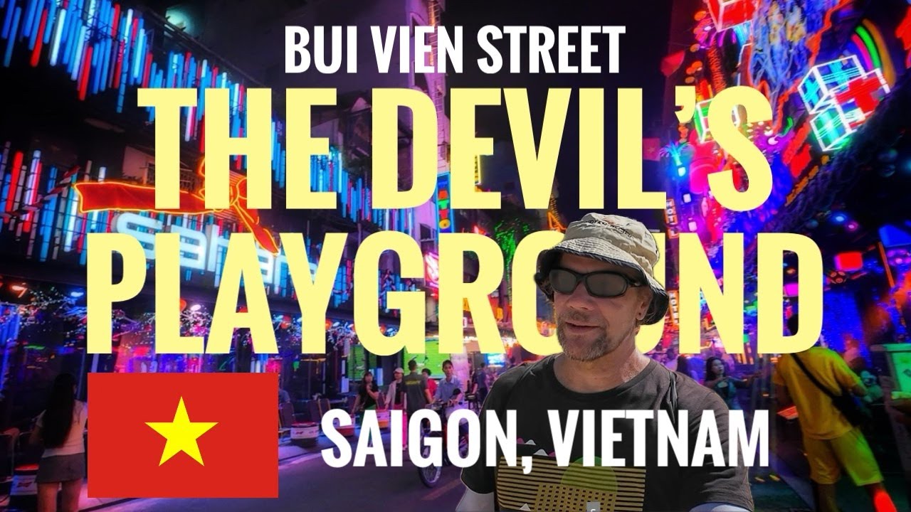 «Дьявольская площадка»: зона вечеринок Буй Вьен в Сайгоне, Вьетнам.