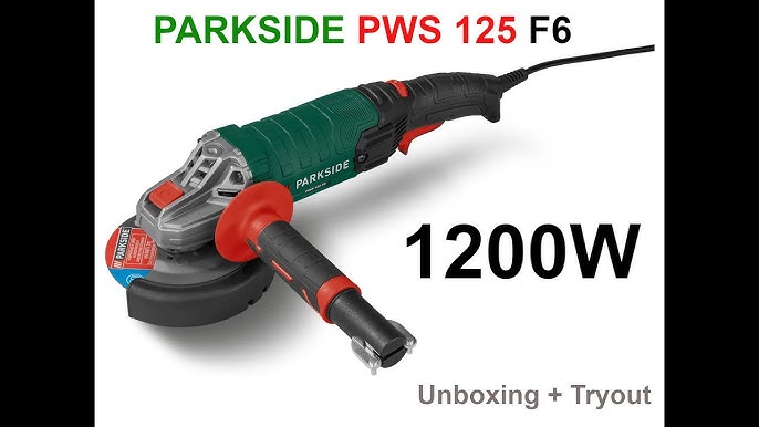 Parkside Angle Grinder PWS 230 D4 TESTING - YouTube