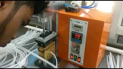 silicone o ring gaskets bonding press machine  indian customer case