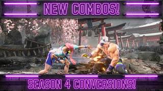 Manon All New Combos!!! (Season 4 Buffs!) - Street Fighter 6 Manon Gameplay Combo Compilation