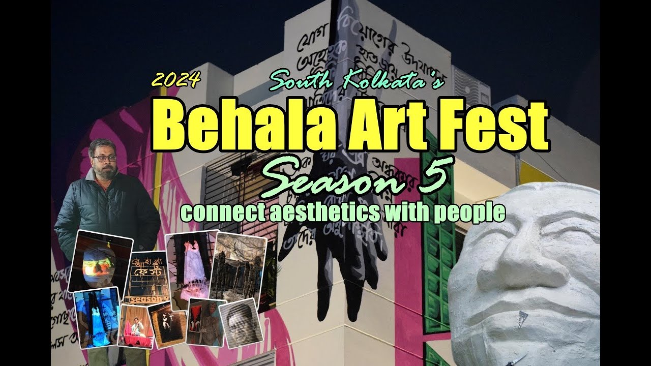 Behala Art Festival of Kolkata | Season 5 | কলকাতার গলিতে আর্ট ফেস্ট ...