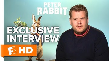 James Corden Knows Movies - Peter Rabbit (2018) Interview | All Access