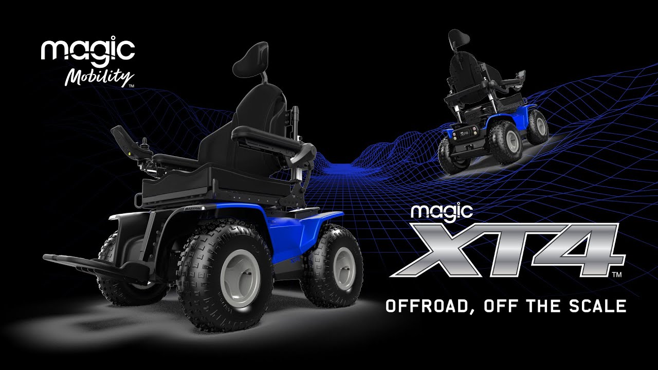 4輪駆動型 アクティブ電動車いす Magic Mobility XT4