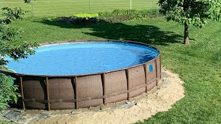 How to setup and install 22ft Coleman Power Steel Swim Vista Series 2