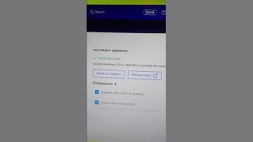 Hướng dẫn update Docker lên phiên bản mới nhất 4.39.0