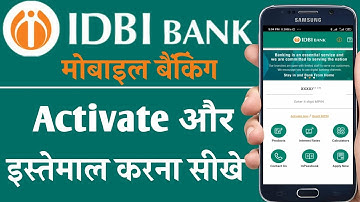 How to use Go mobile + mobile banking App of IDBI Bank | How to use IDBI Bank mobile banking