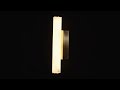 YARRA 40 GOLD EXTERIOR WALL LIGHT BY SHELIGHTS