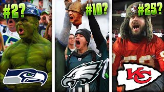 Ranking the Most ANNOYING NFL Fanbases of ALL-TIME from WORST to FIRST