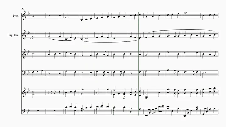 Silent Night Forrest alto