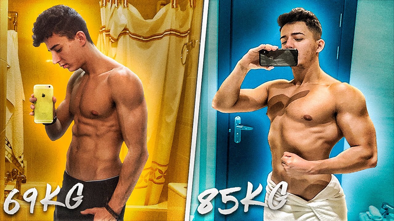 MI TRANSFORMACIÓN FÍSICA NATURAL EN 2 AÑOS! MÁS DE 16 KG!!!! retrospektive