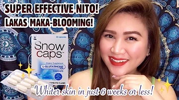 SNOW CAPS GLUTATHIONE REVIEW | BAKIT BEST GLUTATHIONE | PAANO PUMUTI