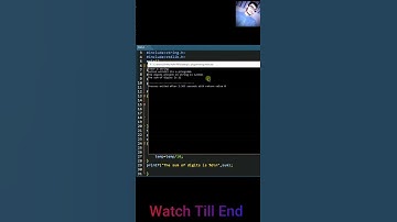 C Program for Sum of Digits in a String #shorts