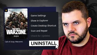 Why I uninstalled Warzone...