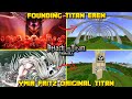 MENJADI TITAN TERKUAT DAN TERBESAR Di Minecraft PE ! Founding Titan Eren & Ymir Fritz Original Titan