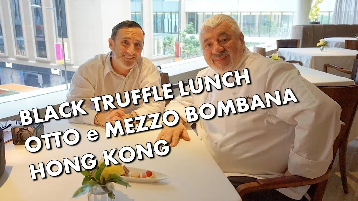 TRUFFLE LUNCH AT OTTO e MEZZO BOMBANA - 3 Michelin...