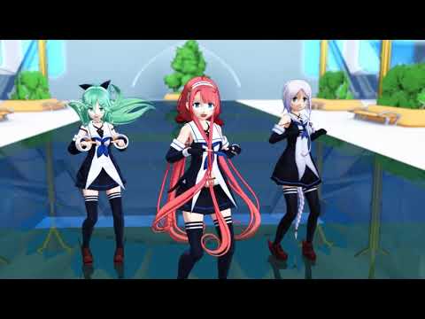 【MMD 艦これ】 ダダダダ天使