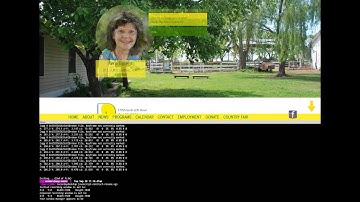 simple javascript menu behavior demonstration