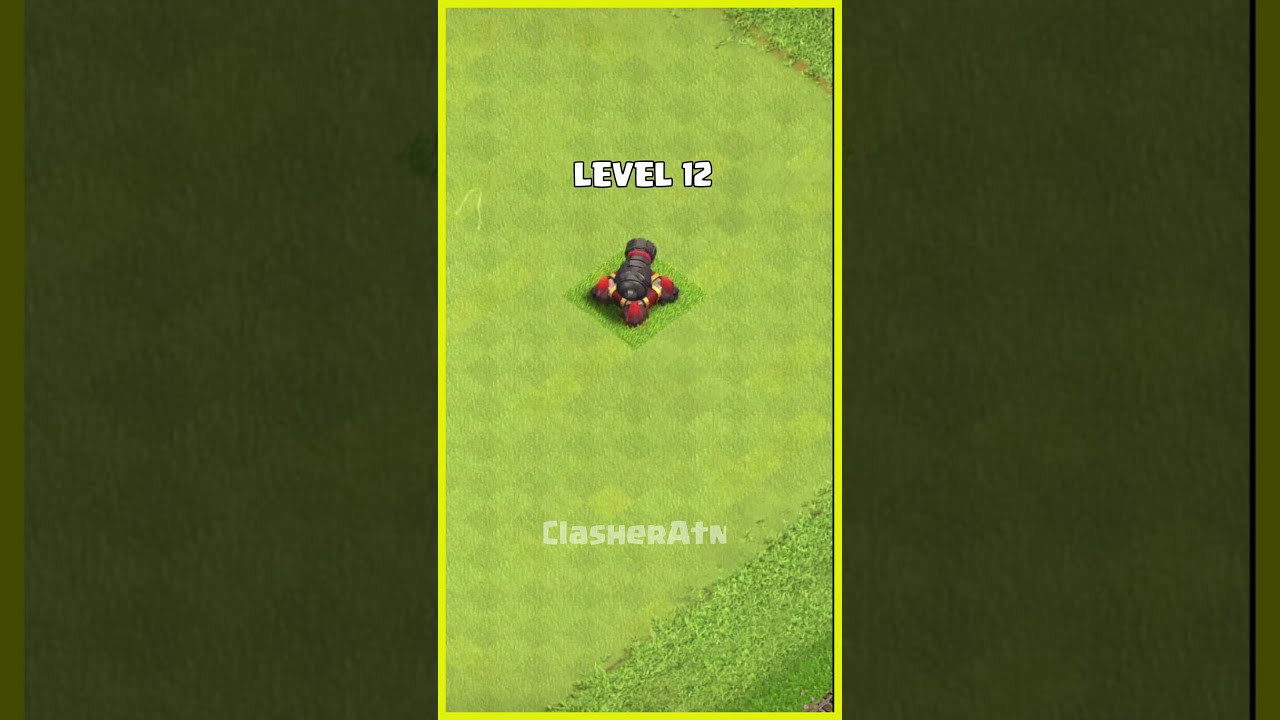Cannon Evolution In Clash Of Clans From Noob To MAX Level
