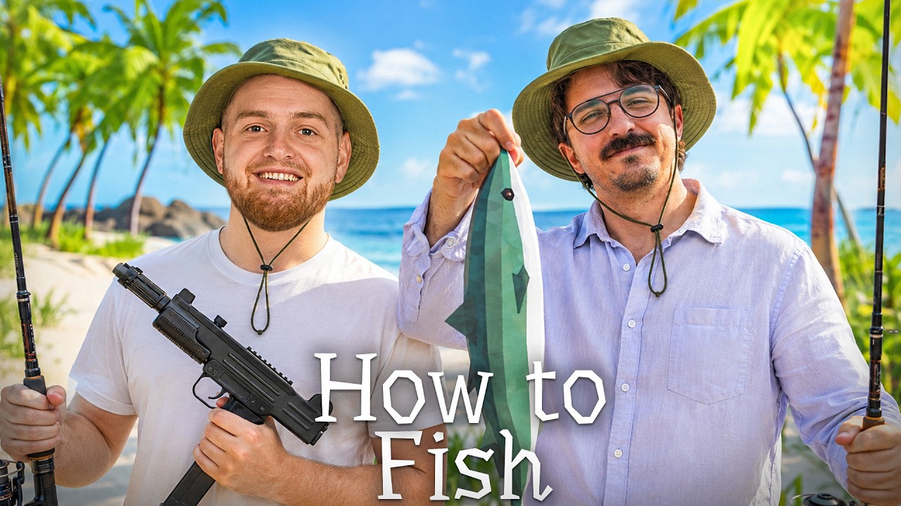 🦈😂Wir NOSCOPEN FISCHE! - SO FISCHT man RICHTIG! | HOW to FISH #1 mit @Rumathra