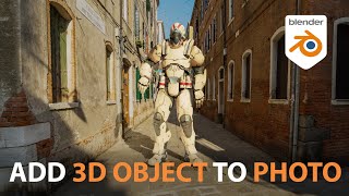 Add 3d Objects to Photos with Blender! screenshot 1