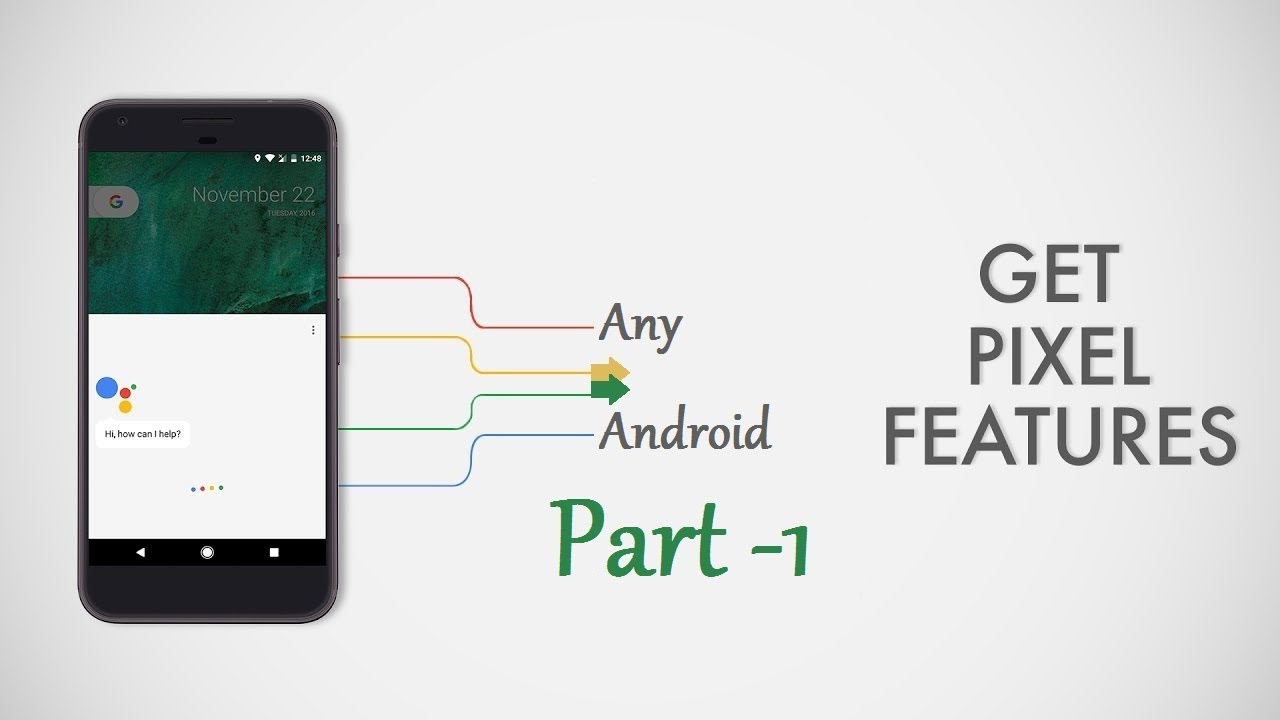 How To Get Pixel Features In Any Android Phone [Part - 1] - YouTube