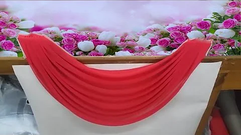 haw to make a swag and tails curtains ( 80 cm)