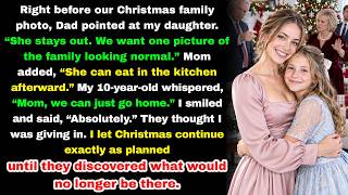 My Parents Cut My Daughter Out of Christmas: “She Ruins the Family Picture”—So I Let Them Finish