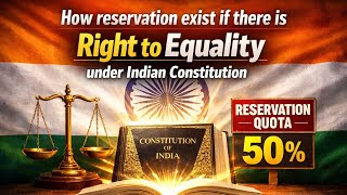 Equality Vs Reservation If There Is Right To Equality Then Why Reservation Exists?