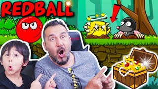 REDBALL YENİ DÜŞMANLAR GELDİ ! | EGEMEN KAAN İLE REDBALL OYNUYORUZ