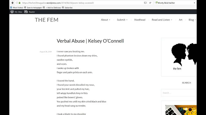 Verbal Abuse by Kelsey OConnell
