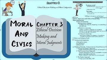📚 Civics Chapter 3 |በ አማርኛ | - Ethical Decision Making & Moral Judgments| Freshman University Course