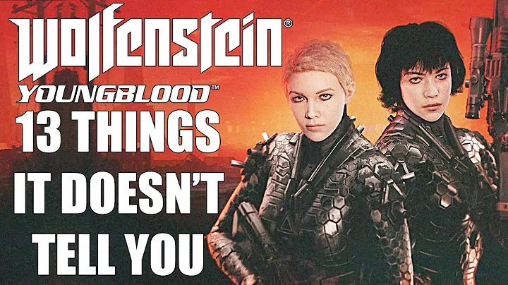 13 Beginners Tips And Tricks Wolfenstein: Youngblo...