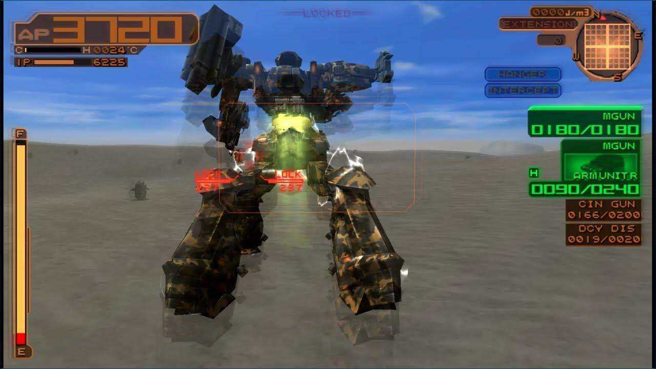 Armored Core Last Raven PSP Battle of a above average AC Rim Fire YouTube