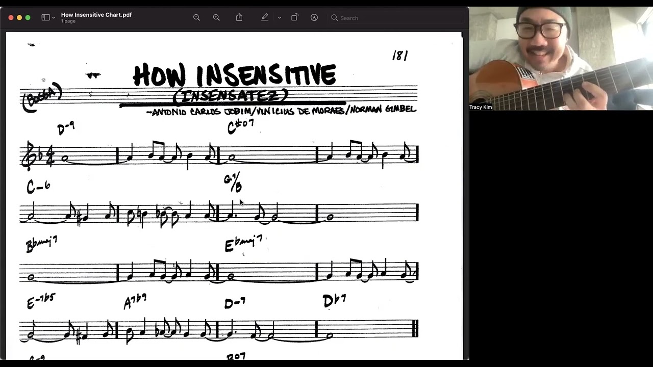 Как нечувствительно — Стратегии соло для джазовой гитары — Выбор минорных гамм и демонстрации