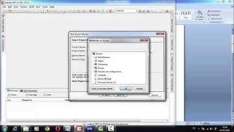 Tutorial3 6 mikroc and isis led on off loop