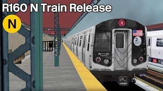 R160 Alstom N Train At 39Th Ave Link Hmmsim 2