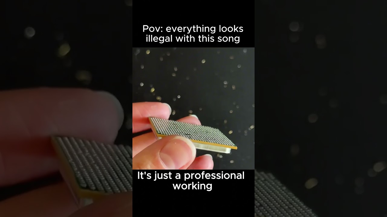 Pov everything looks illegal with this song: 