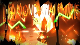 DIAMOND CHALLENGE BY ME (GEOMETRY DASH CHALLENGE)