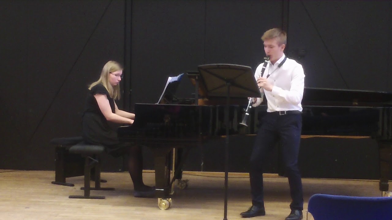 F Poulenc Sonata fo and piano I Allegro tristamente YouTube