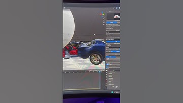 Crush and crash vehicles in blender!!! #frostbbm #RBC