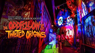 Dr. Oddfellow's Twisted Origins Walkthrough | Halloween Horror Nights Orlando 2023