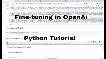 Fine-Tuning with Openai | Github | Data Science Python Tutorial